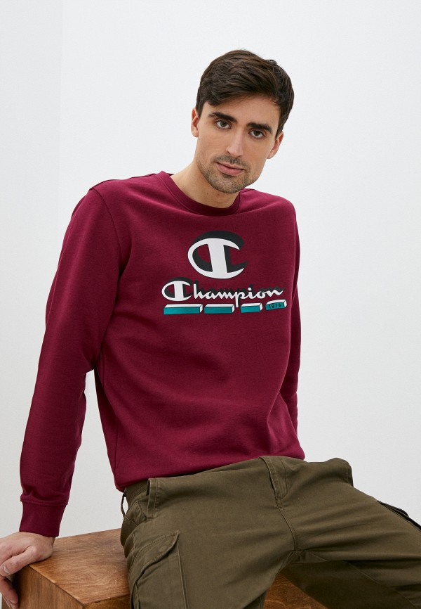 

Свитшот Champion, Бордовый, LEGACY GRAPHIC SHOP FANZINE Crewneck Sweatshirt