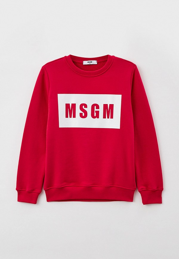 Свитшот MSGM Kids розовый MS028731 RTLABA294201