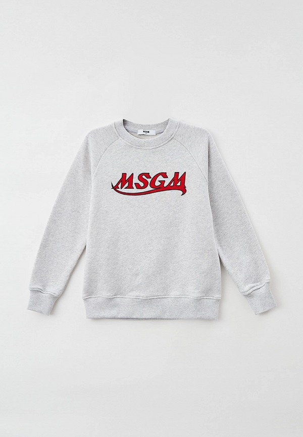 

Свитшот MSGM Kids, Серый