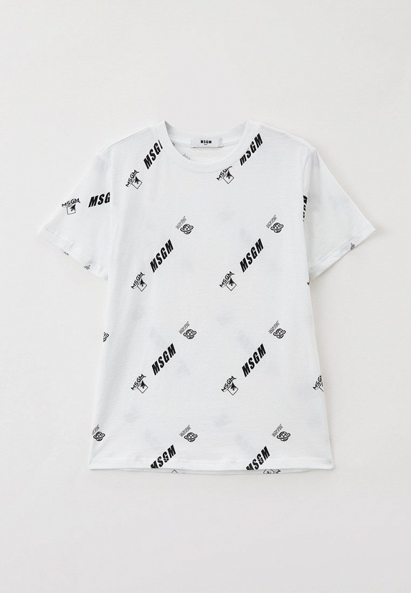 

Футболка MSGM Kids, Белый, MSGM Kids RTLABA296201