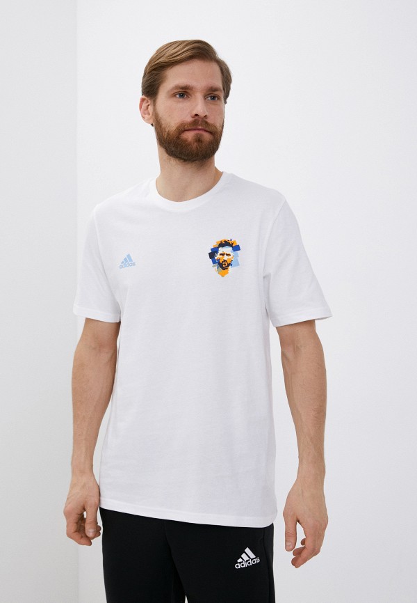 

Футболка adidas, Белый, M MESSI G T