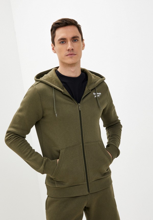 

Толстовка Reebok, Хаки, RI LEFT CHEST LOGO FULL Z