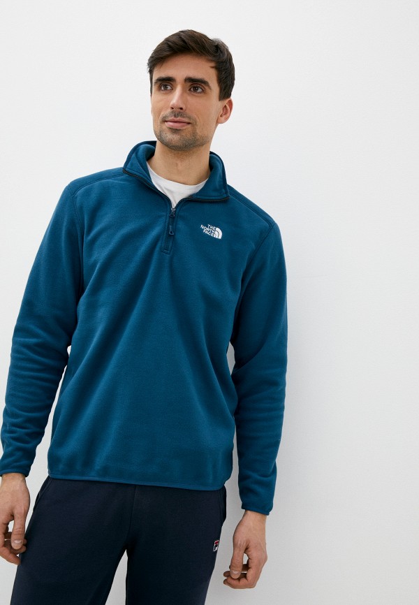 

Олимпийка The North Face, Бирюзовый, M 100 GLACIER 1/4 ZP