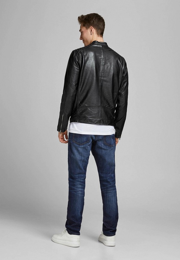 фото Куртка кожаная jack & jones