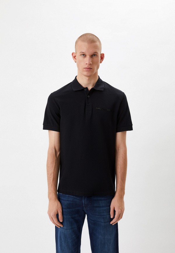 

Поло Emporio Armani, Черный