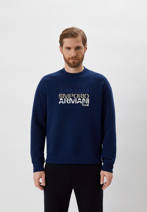 

Свитшот Emporio Armani, Синий, Emporio Armani RTLABA420501