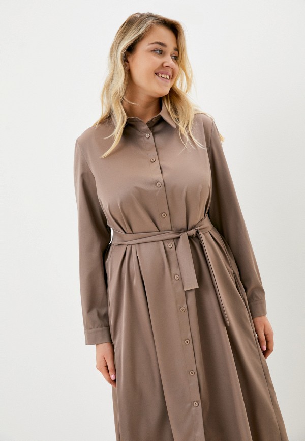 

Платье Moona Store, Коричневый, Moona Store RTLABA434301
