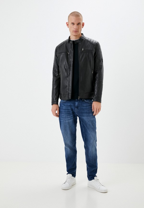 фото Куртка кожаная guess jeans