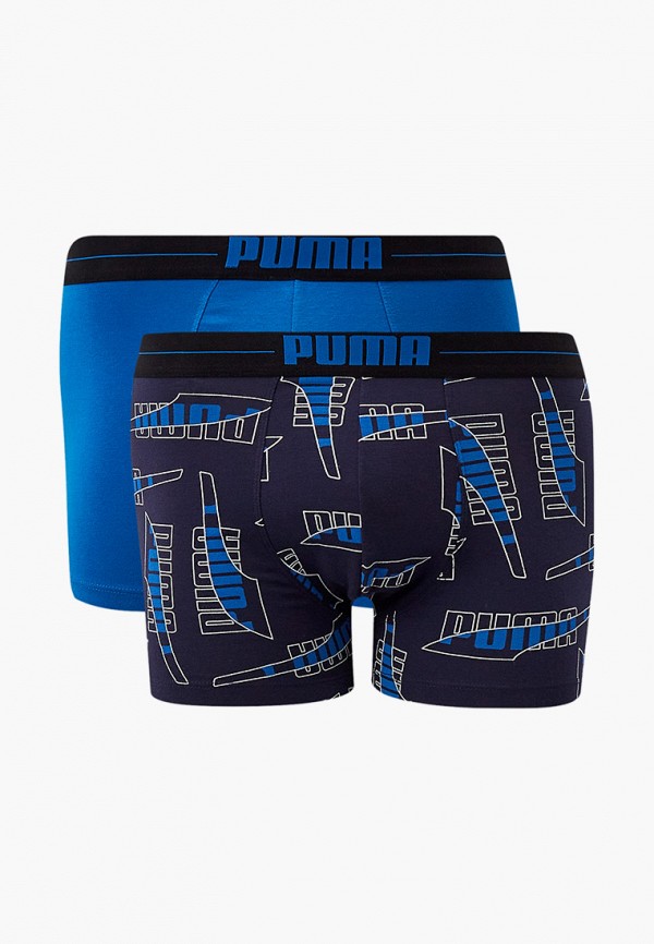 

Трусы 2 шт. PUMA, Синий, PUMA MEN FORMSTRIP AOP BOXER 2P