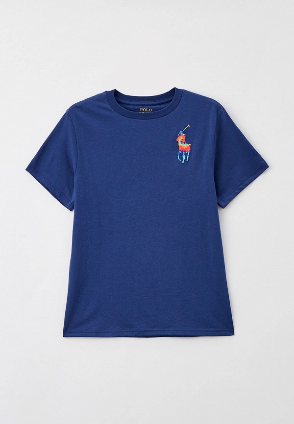 

Футболка Polo Ralph Lauren, Синий, Polo Ralph Lauren RTLABA452301