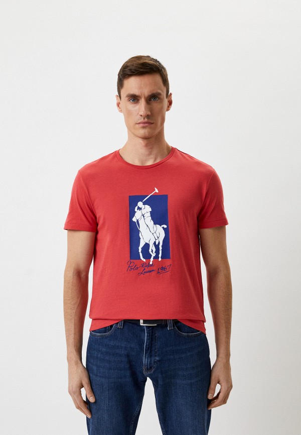 

Футболка Polo Ralph Lauren, Красный, Polo Ralph Lauren RTLABA453901