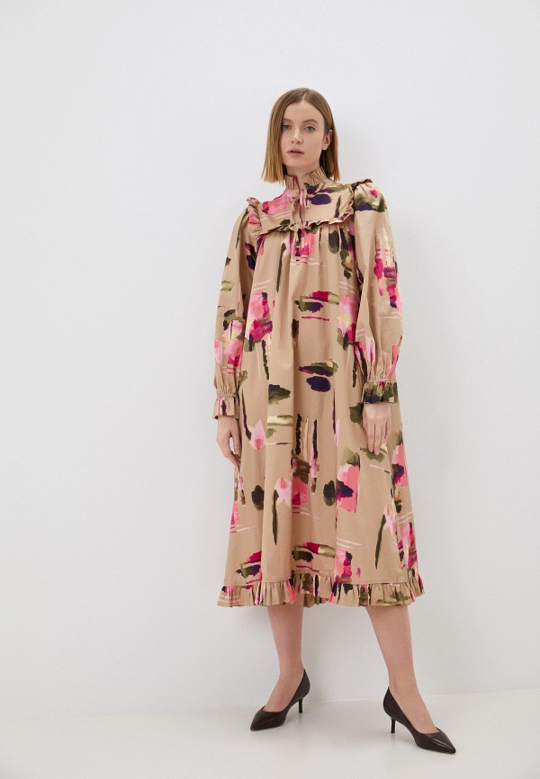 

Платье Selected Femme, Бежевый, Selected Femme RTLABA504101