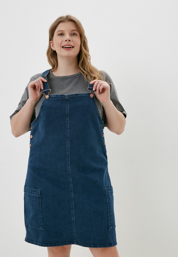 

Сарафан Vero Moda Curve, Синий, Vero Moda Curve RTLABA504201