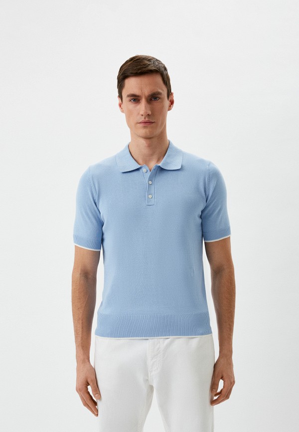 

Поло Trussardi, Голубой