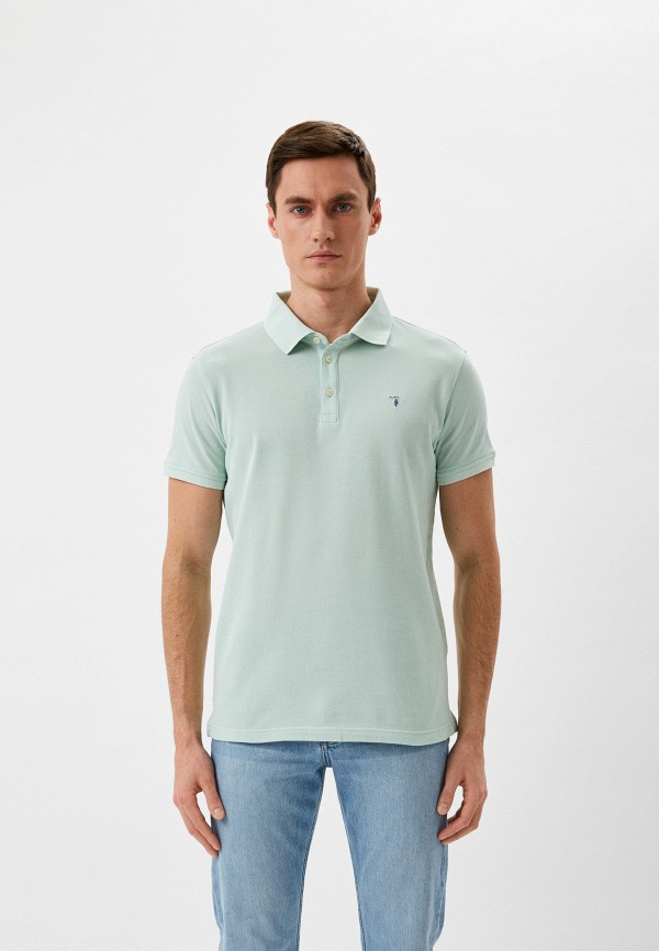 

Поло Trussardi, Бирюзовый, Trussardi RTLABA518401