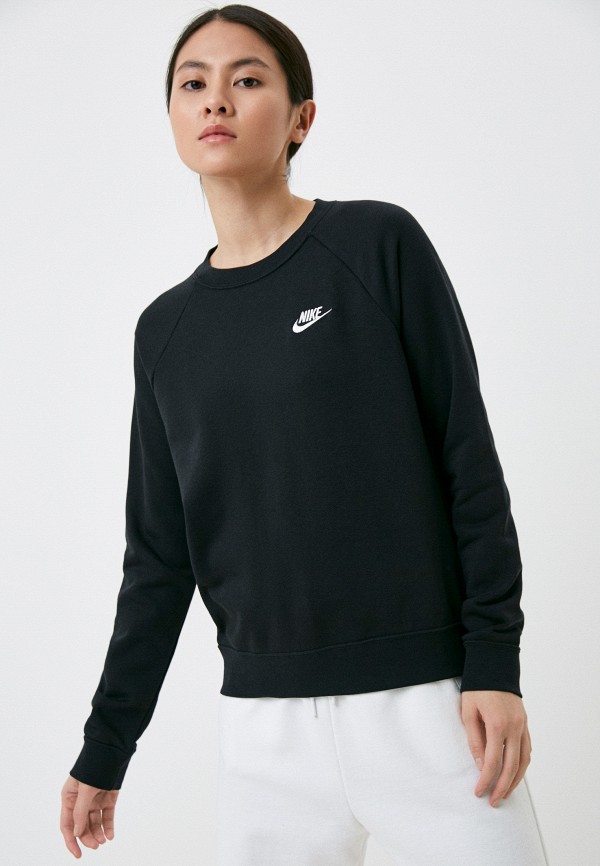 

Свитшот Nike, Черный, W NSW ESSNTL FLC CREW