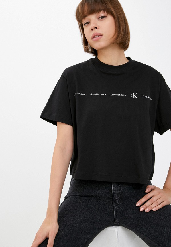 

Футболка Calvin Klein Jeans, Черный, Calvin Klein Jeans RTLABA551201