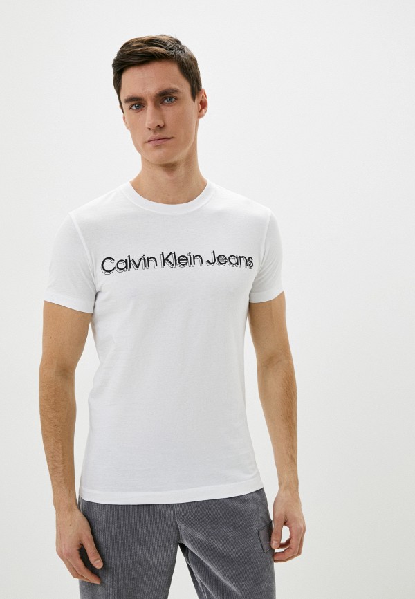 

Футболка Calvin Klein Jeans, Белый, Calvin Klein Jeans RTLABA556401
