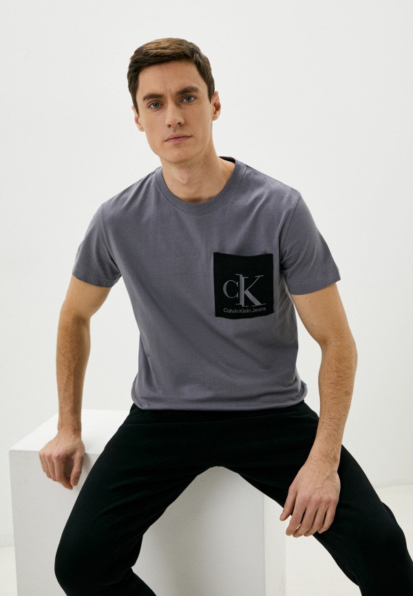 

Футболка Calvin Klein Jeans, Серый