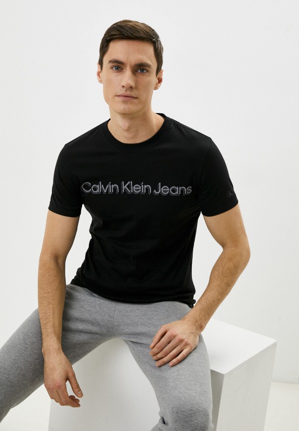 

Футболка Calvin Klein Jeans, Черный