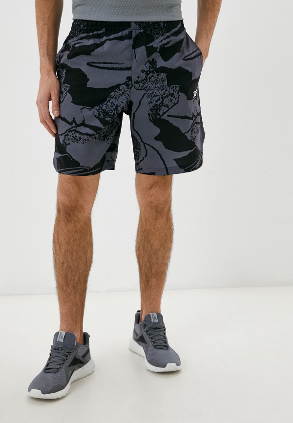 

Шорты спортивные Reebok, Серый, WOR AOP SHORT