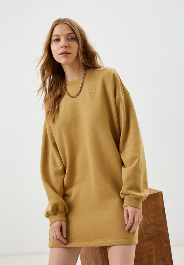 

Платье adidas Originals, Коричневый, adidas Originals RTLABA573801