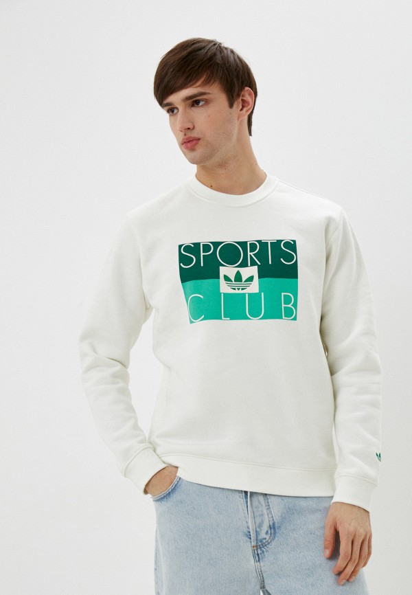 

Свитшот adidas Originals, Белый, SPORTS CL CREW