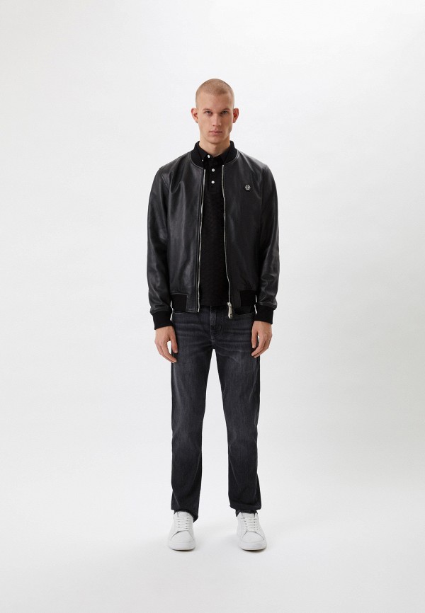 фото Куртка кожаная philipp plein