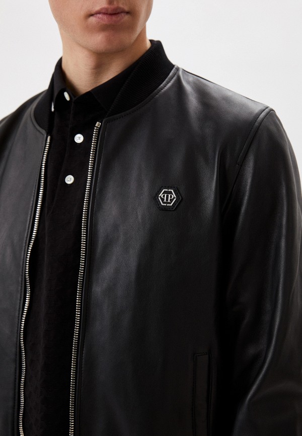 фото Куртка кожаная philipp plein