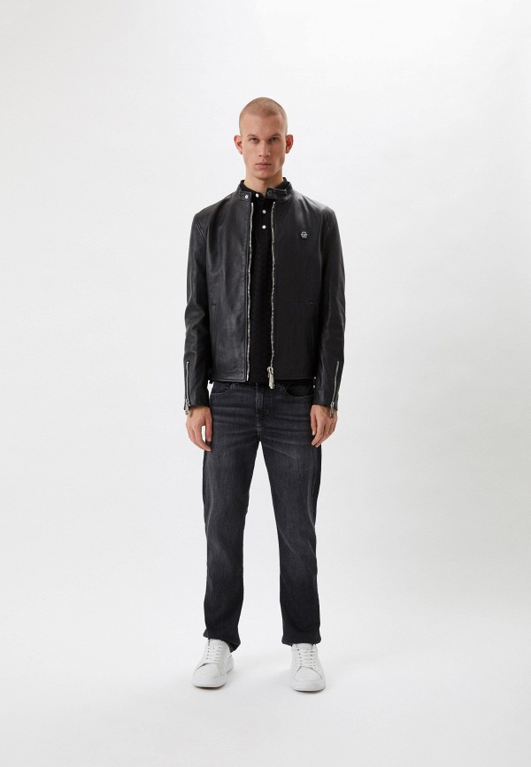 фото Куртка кожаная philipp plein