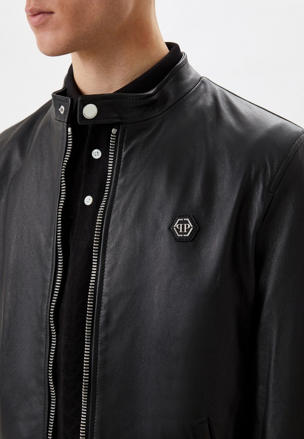 фото Куртка кожаная philipp plein