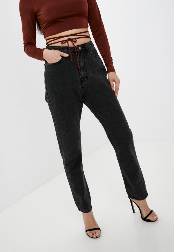 

Джинсы Missguided, Серый, HIGH RISE STRAIGHT