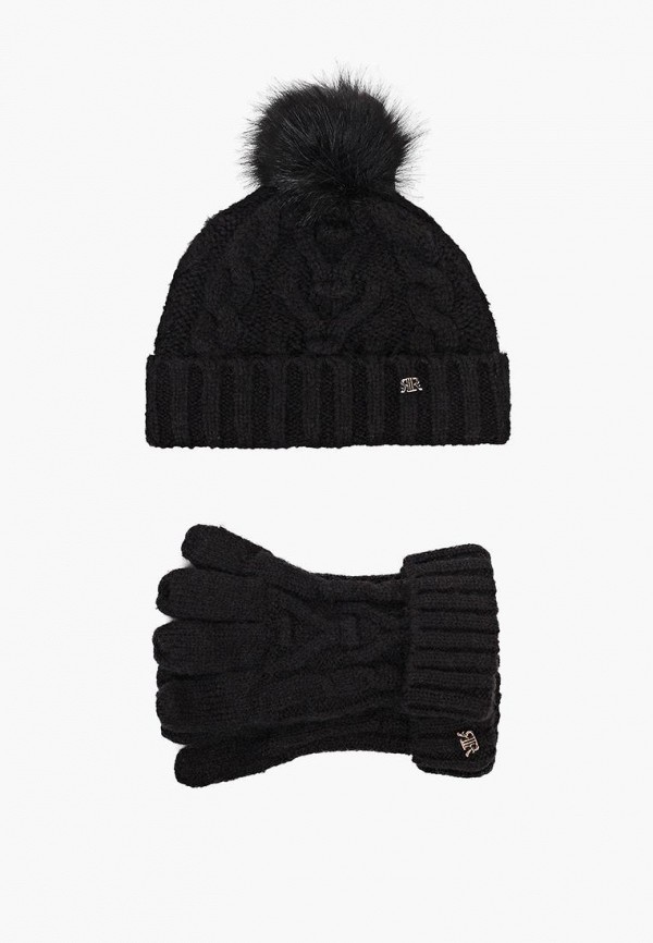 

Шапка и перчатки River Island, Черный
