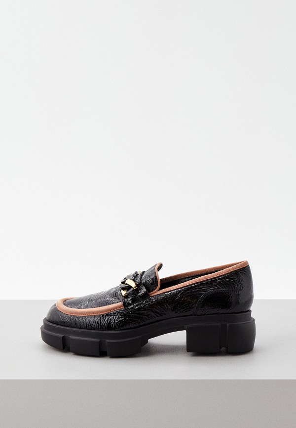 

Лоферы Pollini, Черный, Pollini RTLABA742801
