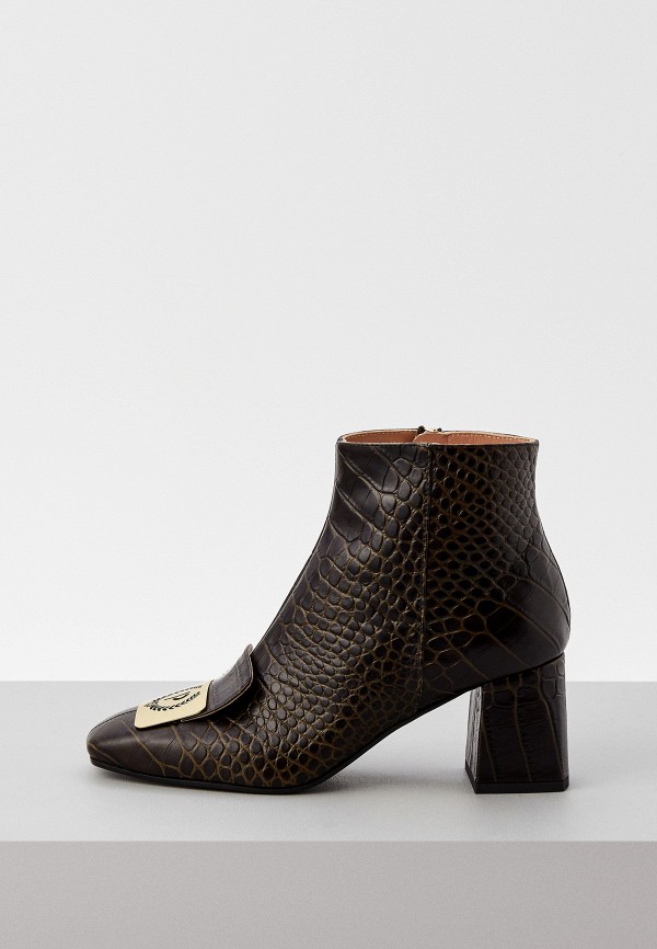 

Ботильоны Pollini, Коричневый, Pollini RTLABA746301