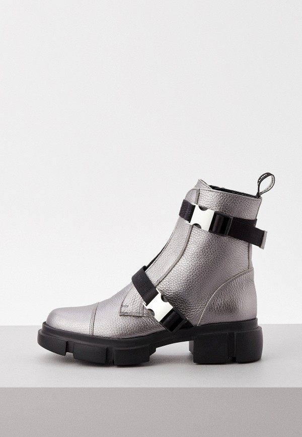 

Ботинки Pollini, Серебряный