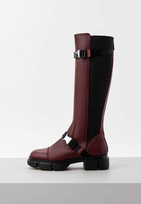 

Сапоги Pollini, Бордовый