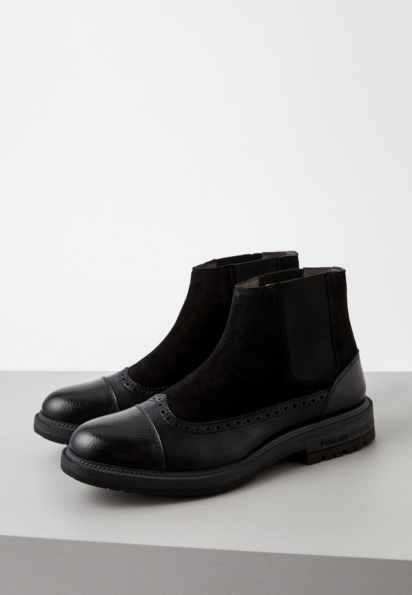 

Ботинки Pollini, Черный, Pollini RTLABA754602