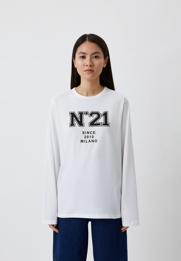 

Лонгслив N21, Белый