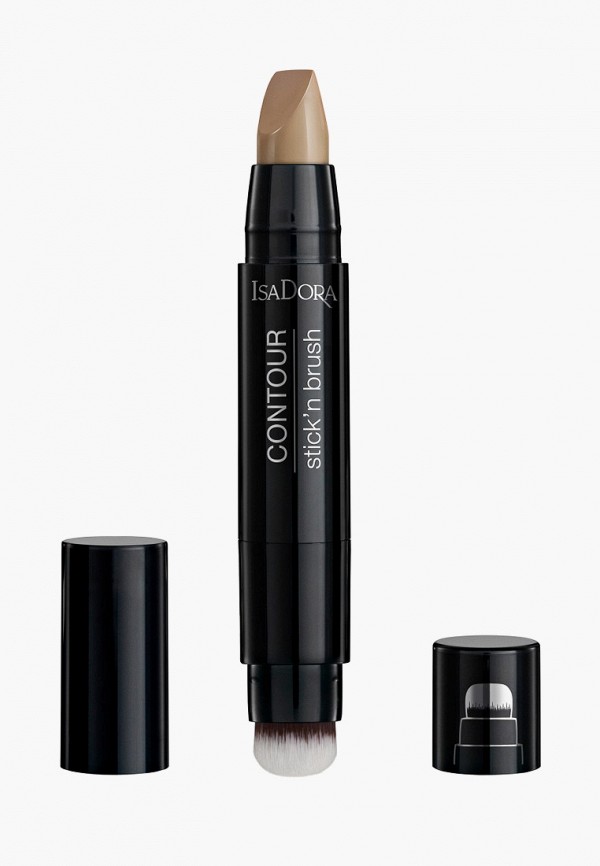 

Скульптор Isadora, Бежевый, Стик для контуринга, Contour Stick’n Brush, оттенок 32 - Beige Neutral, 4.2 г