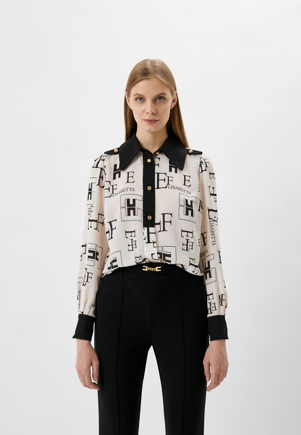 

Блуза Elisabetta Franchi, Бежевый
