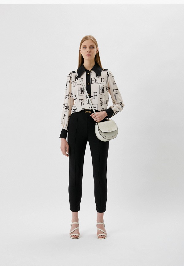 

Блуза Elisabetta Franchi, Бежевый, Elisabetta Franchi RTLABA785501