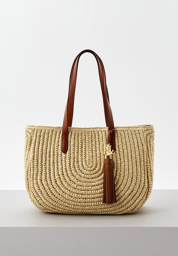 

Сумка и брелок Lauren Ralph Lauren, Бежевый, Lauren Ralph Lauren RTLABA838801