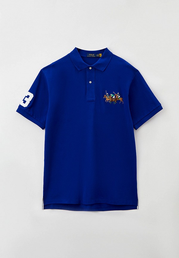 

Поло Polo Ralph Lauren Big & Tall, Синий, Polo Ralph Lauren Big & Tall RTLABA890801