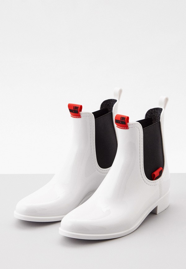 фото Резиновые полусапоги love moschino