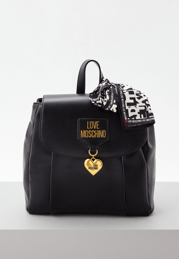 

Рюкзак и платок Love Moschino, Черный