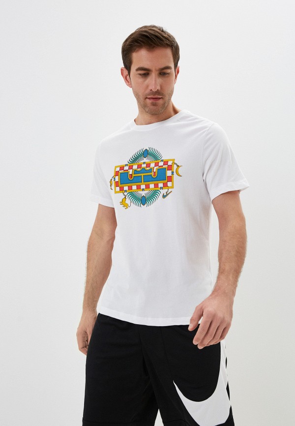 

Футболка спортивная Nike, Белый, LBJ M NK DF CROWN SS TEE