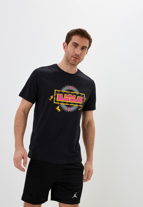 

Футболка спортивная Nike, Черный, LBJ M NK DF CROWN SS TEE