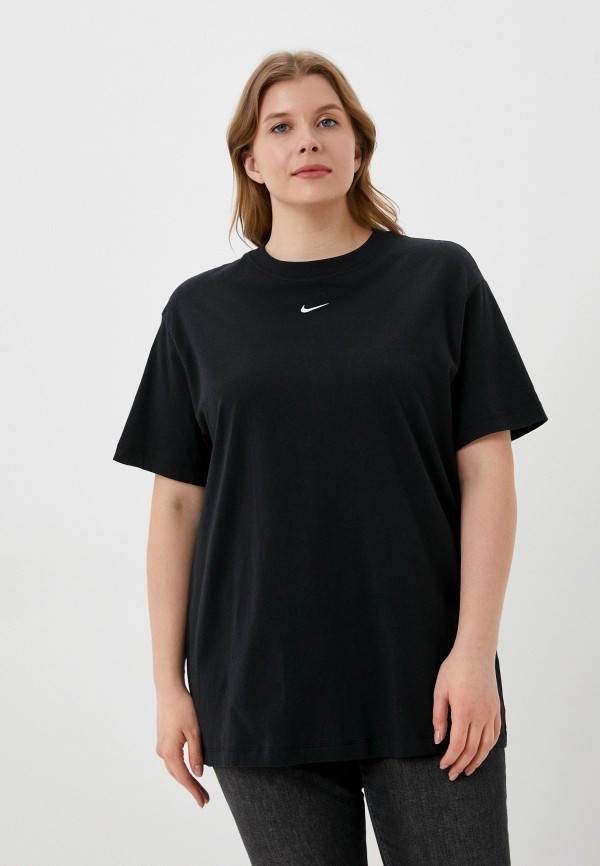 

Футболка Nike, Черный, W NSW ESSNTL TEE BF LBR