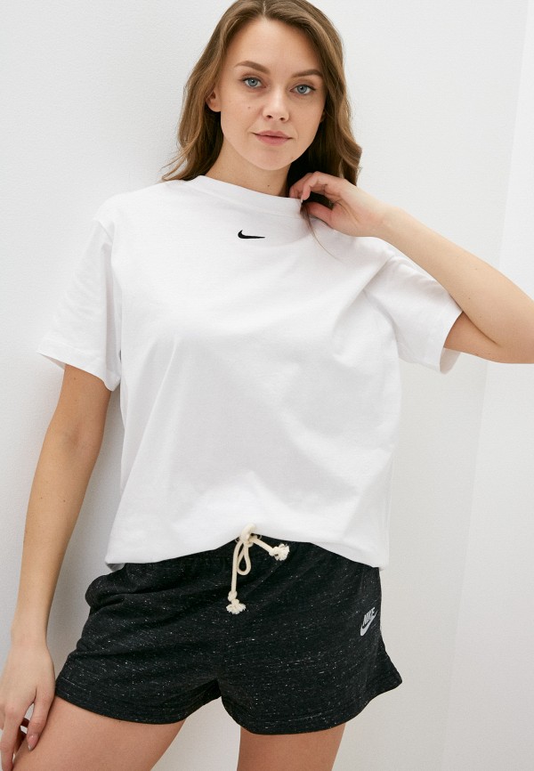 

Футболка Nike, Белый, W NSW ESSNTL TEE BF LBR